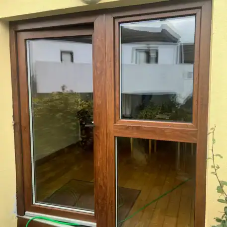 uPVC Windows Salamander BluEvolution 82 | uPVC Front Doors, Balcony Doors and Back Doors Salamander BluEvolution 92 model EKO 02 | Cork | #455