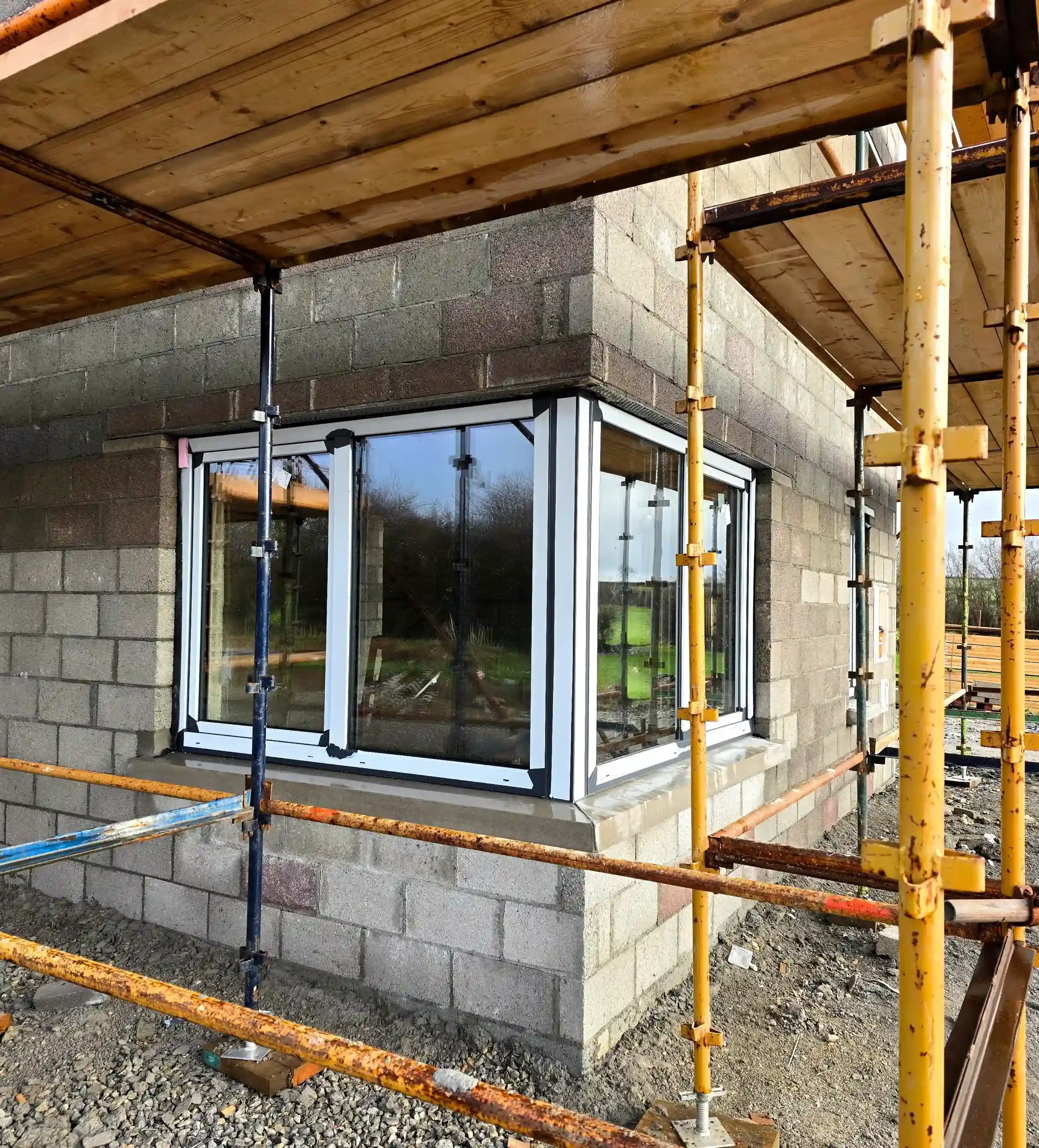 PVC Türen und Fenster Salamander BluEvolution 82 | uPVC Schiebetüren EvolutionDrive Plus+ Smart | Kork | #456