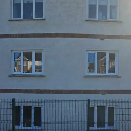 uPVC Windows Salamander GreenEvolution 76 3D