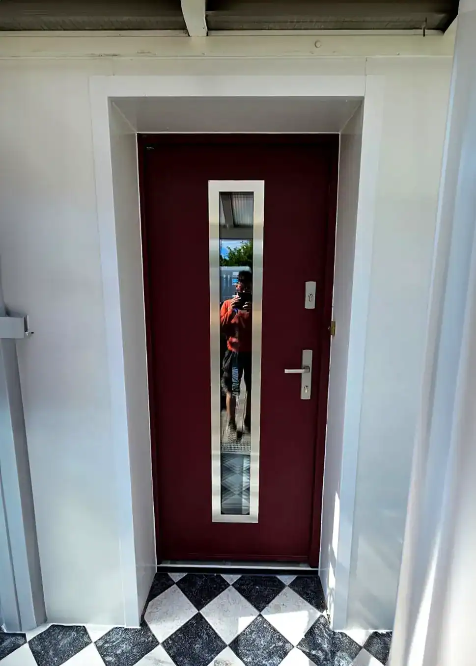 PVC Fenster und Türen Salamander BluEvolution 82 | Wikęd Stahltüren Modell 12 Produktlinie: OPTIMUM TERMO | Kork | #498