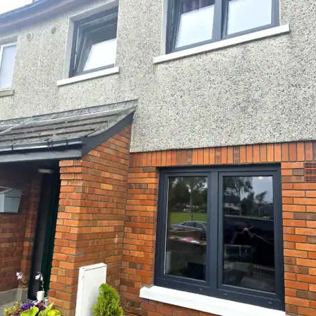 uPVC Windows Salamander BluEvolution 82 | Wikęd Steel Doors model 25 Product line: OPTIMUM TERMO