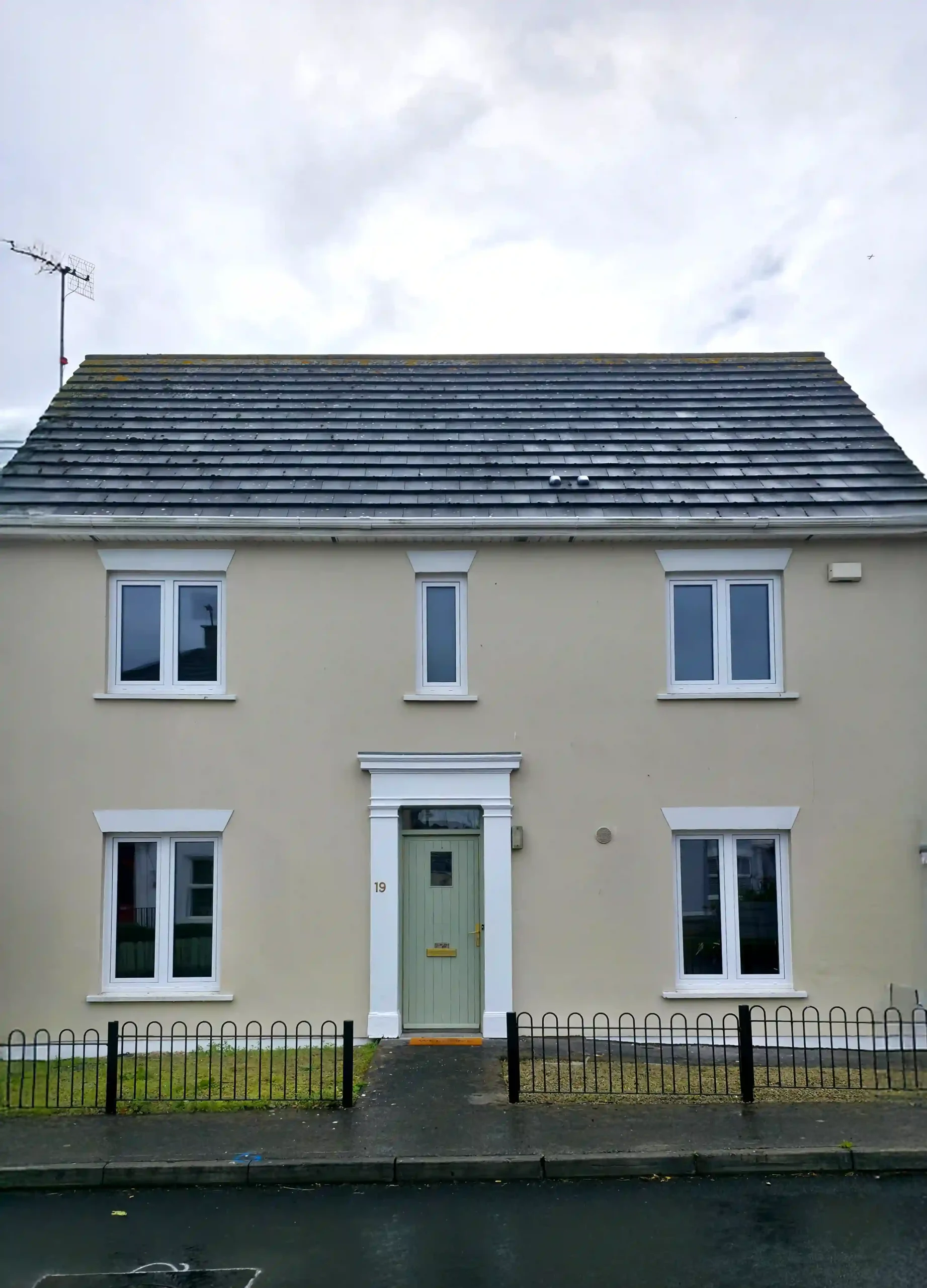 uPVC Windows and Doors Salamander greenEvolution 76 3D | Dublin | #521