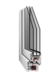 uPVC Window VEKA SL 76