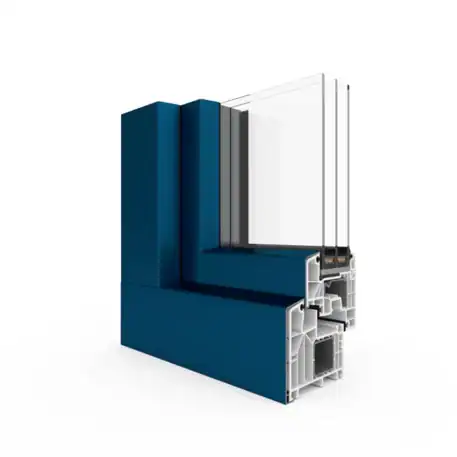 Kunststoff-Alu Fenster Energeto 8000