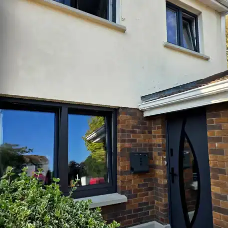 uPVC Windows Salamander BluEvolution 82 | Wikęd Steel Doors model 31 Product line: OPTIMUM TERMO