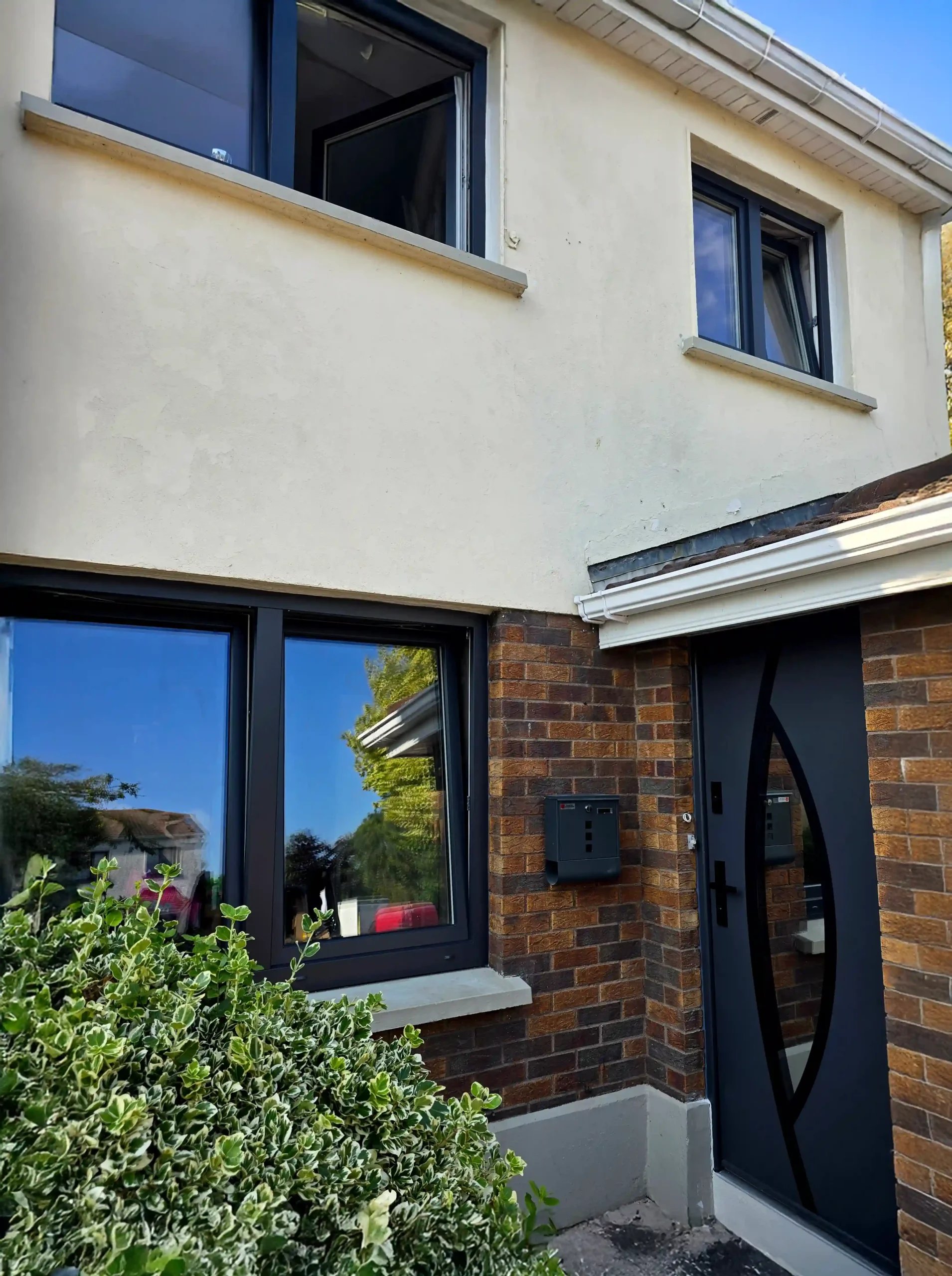 PVC Fenster und Fenstertüren Salamander BluEvolution 82 | Wikęd Steel Doors Modell 31 Produktlinie: OPTIMUM TERMO | Dublin | #530