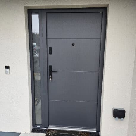 PVC-Türen Salamander greenEvolution 76 3D | Wikęd Stahltüren Modell 26I Produktlinie: PRIMA TERMO | Roscommon | #552