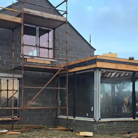 uPVC Windows and Doors Salamander greenEvolution 76 3D | Aluminium Windows MB-79N | Wikęd Steel Doors model WL 03 Product line: OPTIMUM TERMO | Aluminium Sliding Doors MB-77HS Monorail and MB-59HS Monorail | Waterford | #568