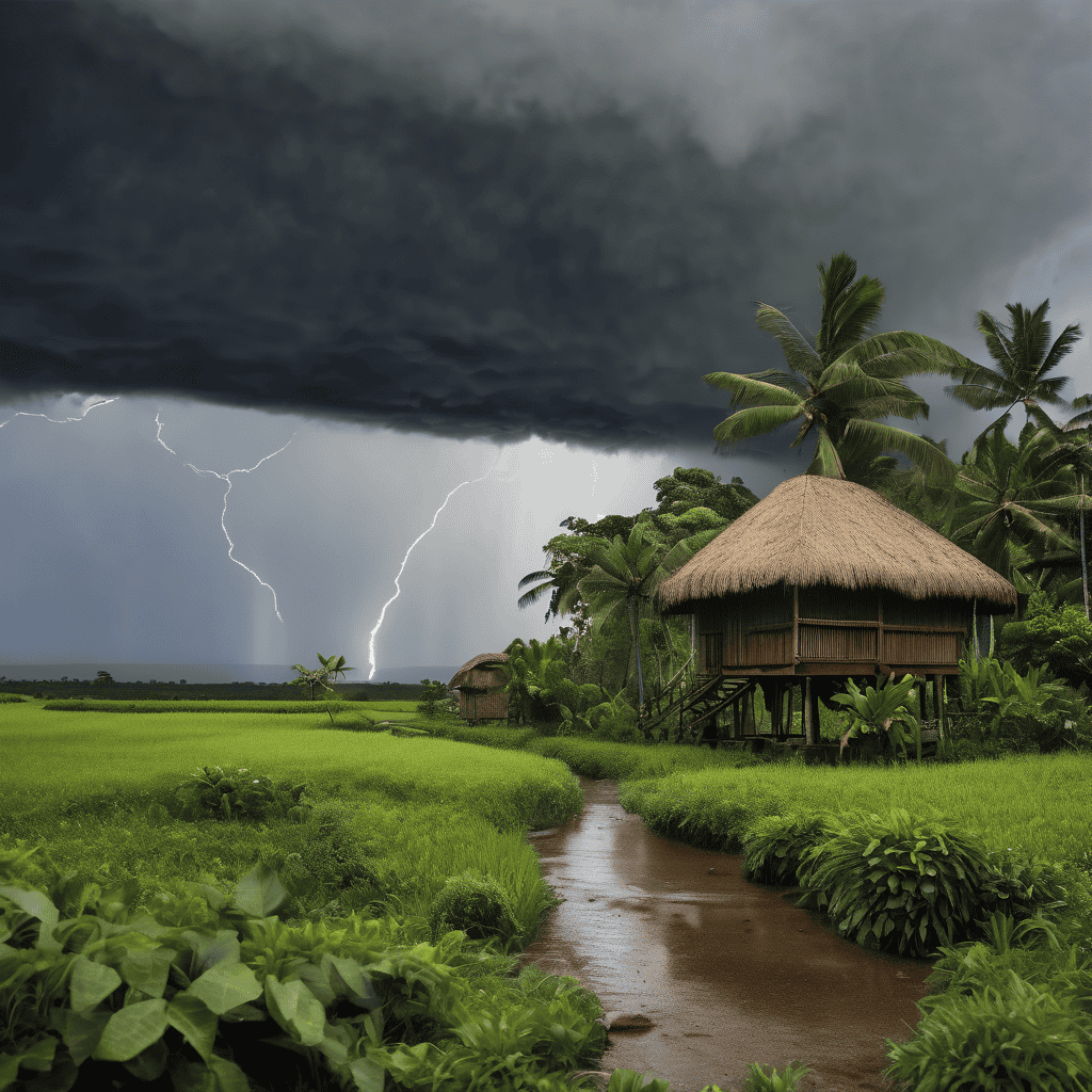 Fiji Weather Forecast: Low-Pressure Trough Brings Showers and Thunderstorms Tonight Across Fiji