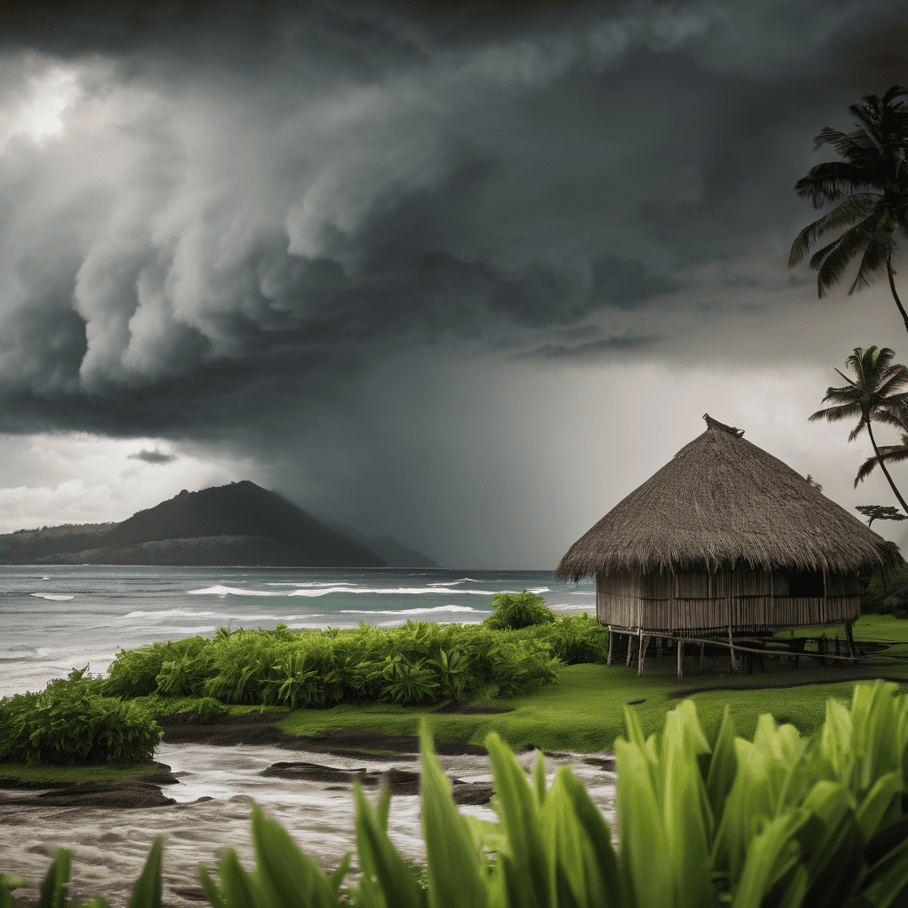 Fiji Weather Bulletin: Strong Northeasterly Winds in Lau Group and Heavy Rain Alerts Across Eastern Viti Levu and Rotuma