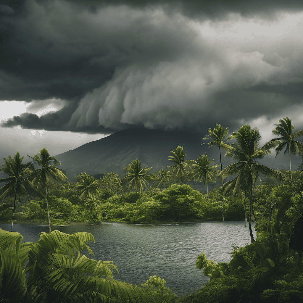 Fiji Weather Bulletin: Heavy Rain Warning Across Fiji with Potential Flash Flooding and Strong Winds in Lau, Lomaiviti, Macuata and Rotuma