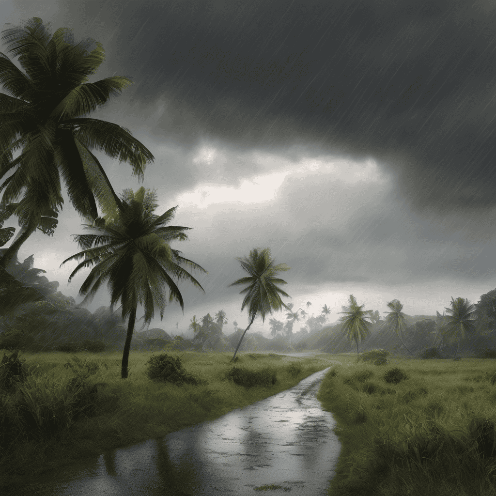 Fiji Heavy Rain Alert in Effect as Trough Brings Widespread Showers, Thunderstorms and Flash Flood Risk