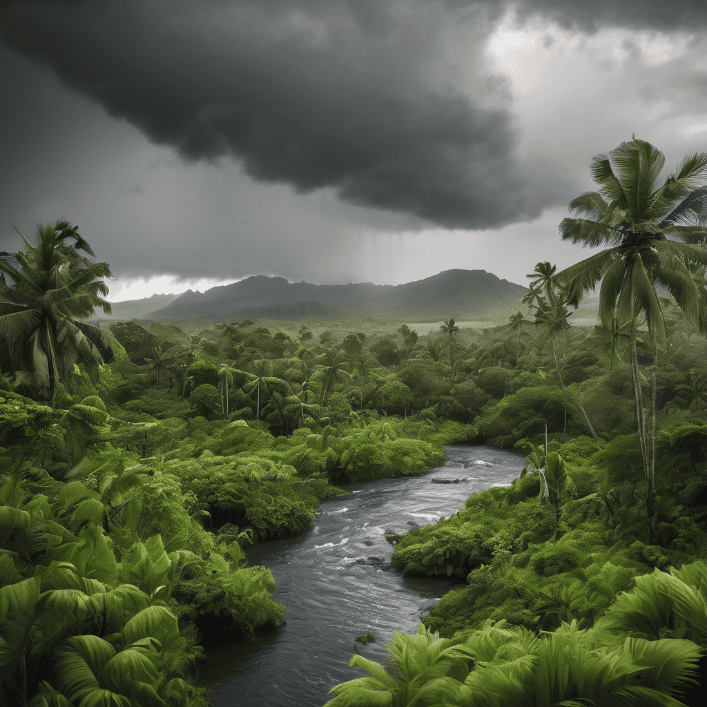 Fiji Heavy Rain Alert Remains in Force Across the Fiji Group with Thunderstorms and Flash Flood Risk