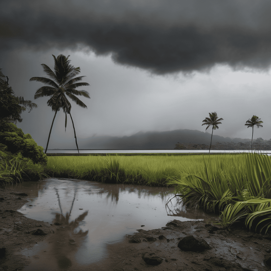 Heavy Rain Alert Across Fiji Group with Flash Flood Risk and Thunderstorms | Fiji Weather Update