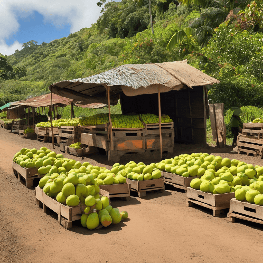 Fiji Family Grows Eight-Acre Guava Farm, Sells Direct at Roadside Stall