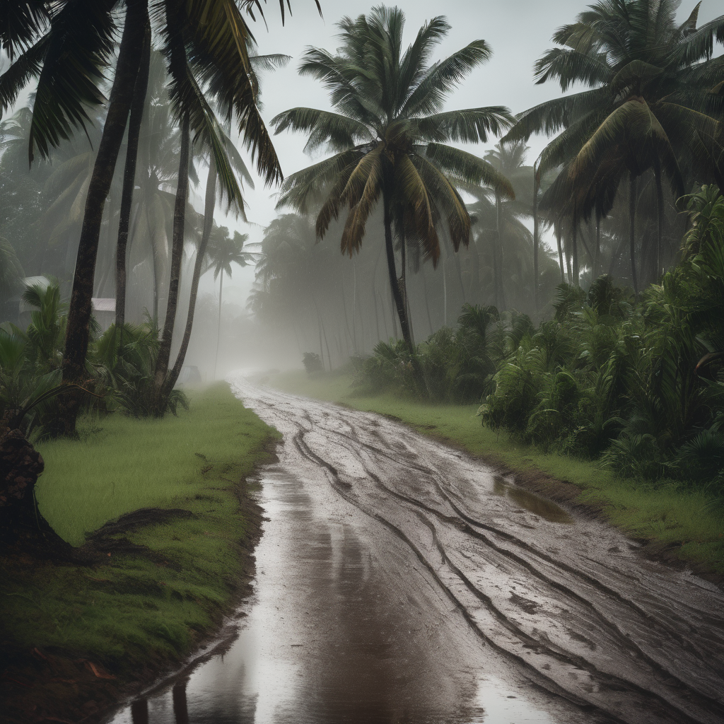 Fiji Heavy Rain Alert Remains in Effect Across the Fiji Group with Flash Flood Risk