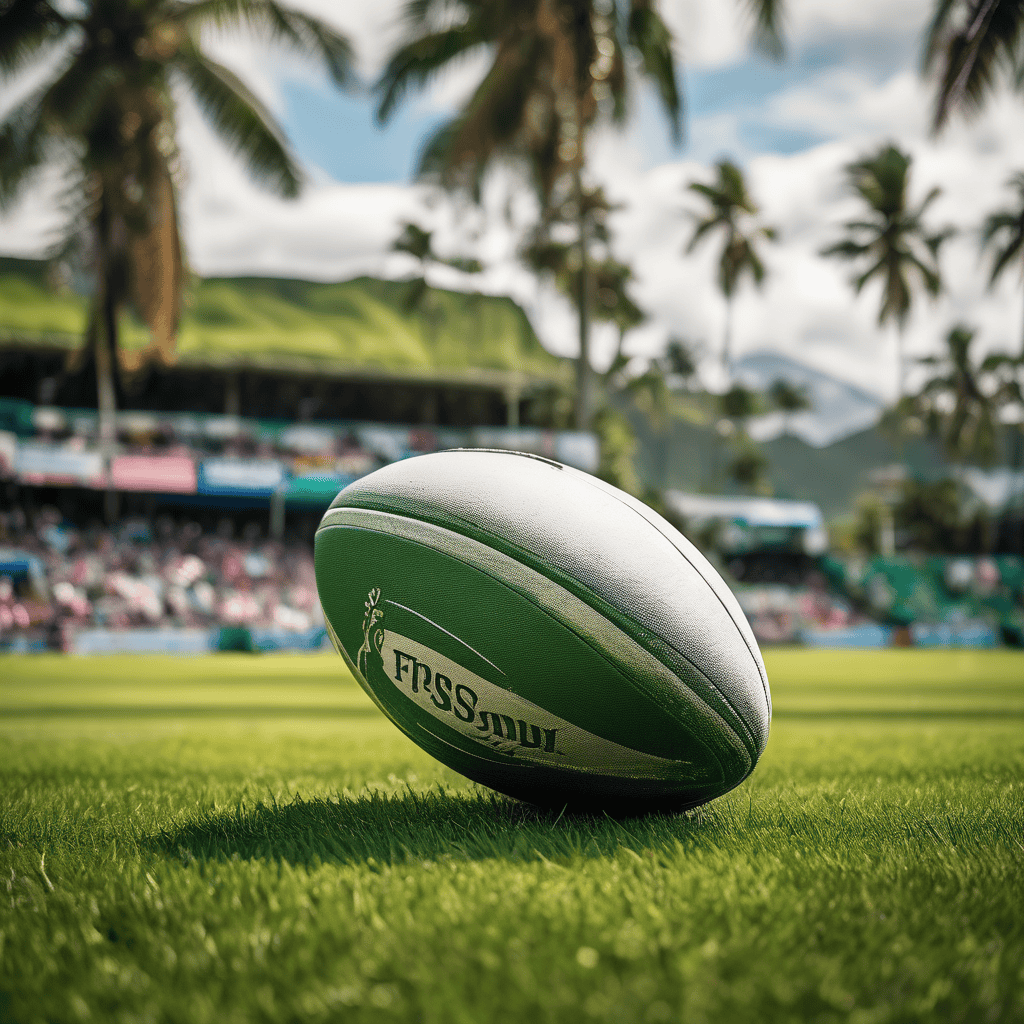 Senikakala Amazons Edge Navy in Suva Flame Tree Waimanu Sevens