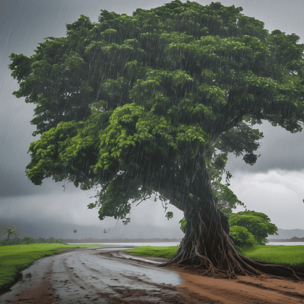 Fiji Weather Alert: Strong Northerly Winds Up to 70km/h, Heavy Rain and Flash Flood Warnings Across Fiji Group