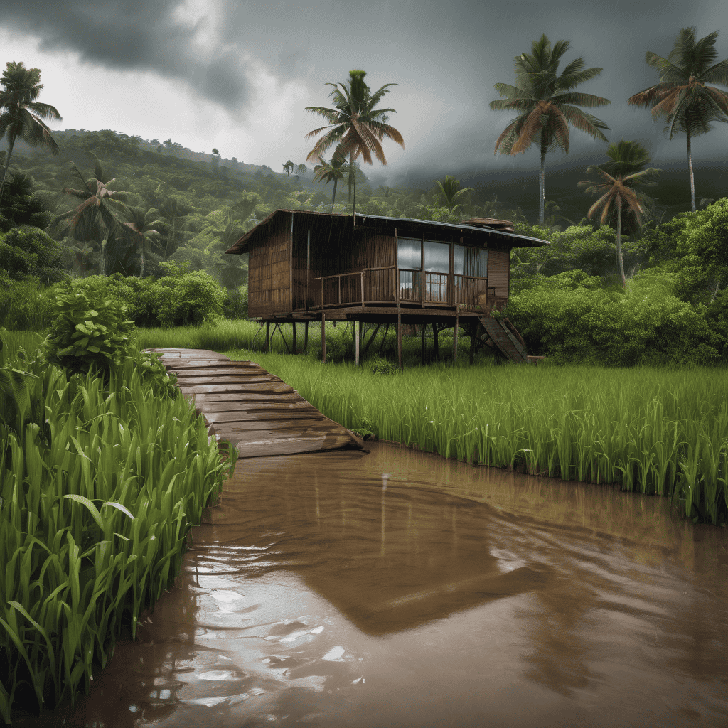 Fiji Weather Update: Low-Pressure Trough Brings Widespread Showers, Thunderstorms and Flood Risk Across Eastern Fiji
