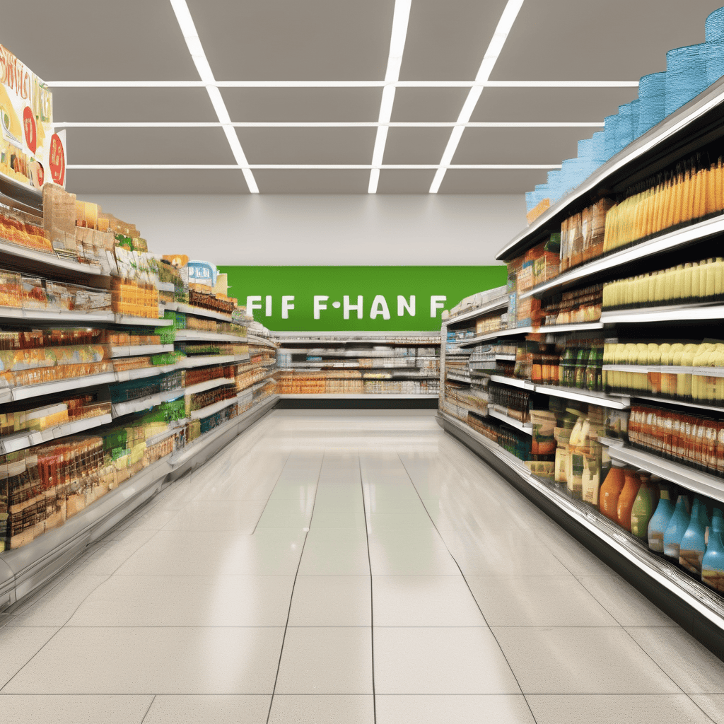 Convenience Wins for Shoppers: Clean, Spacious Aisles at Nakasi's CJS Supermarket
