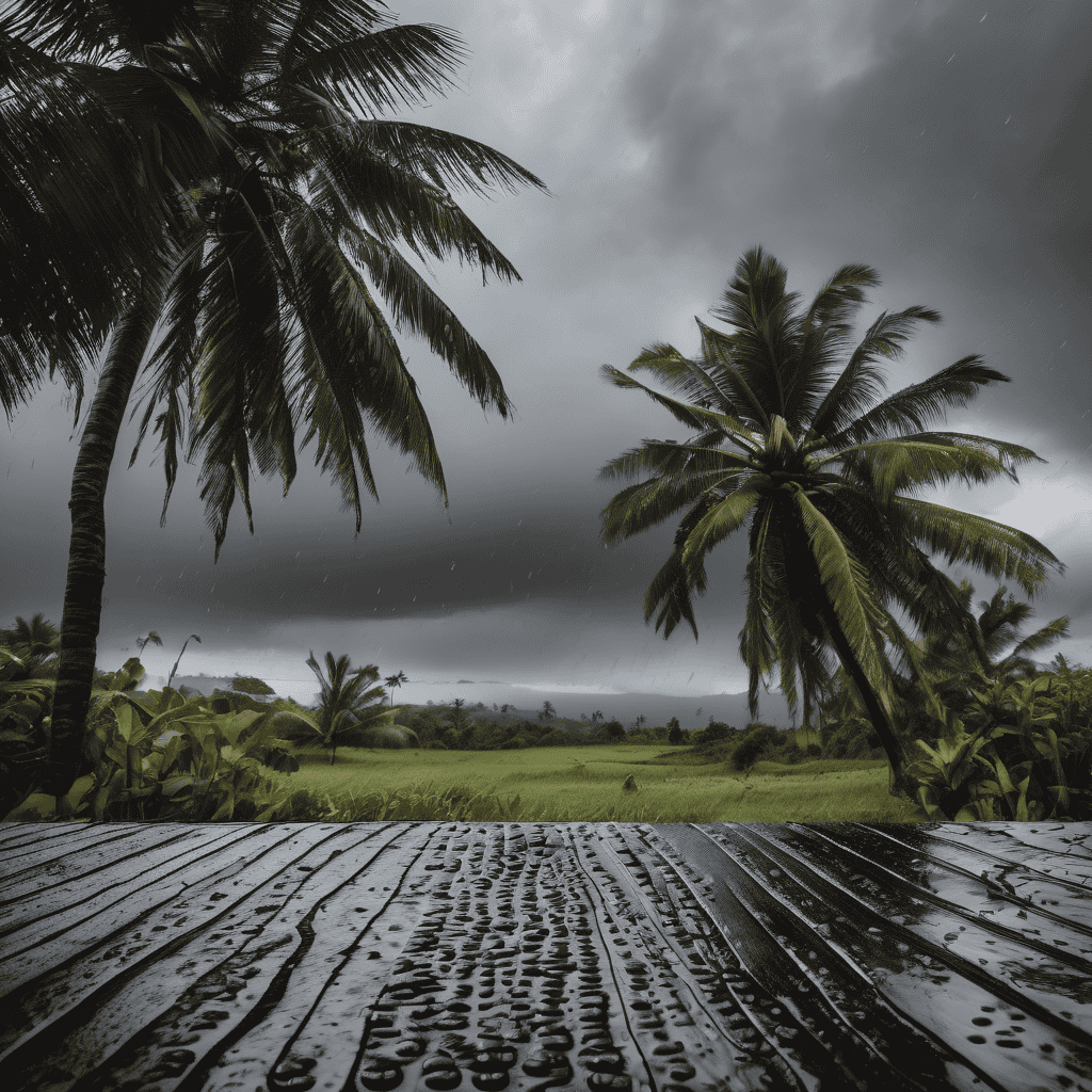 Fiji Weather Forecast: Trough of Low Pressure Brings Widespread Showers, Thunderstorms, Heavy Rain and Flash Flood Risk Across Fiji