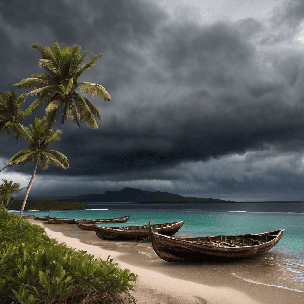 Fiji Weather Bulletin: Widespread Showers and Thunderstorms with Heavy Rain Across All Fiji Islands as Trough Advances North