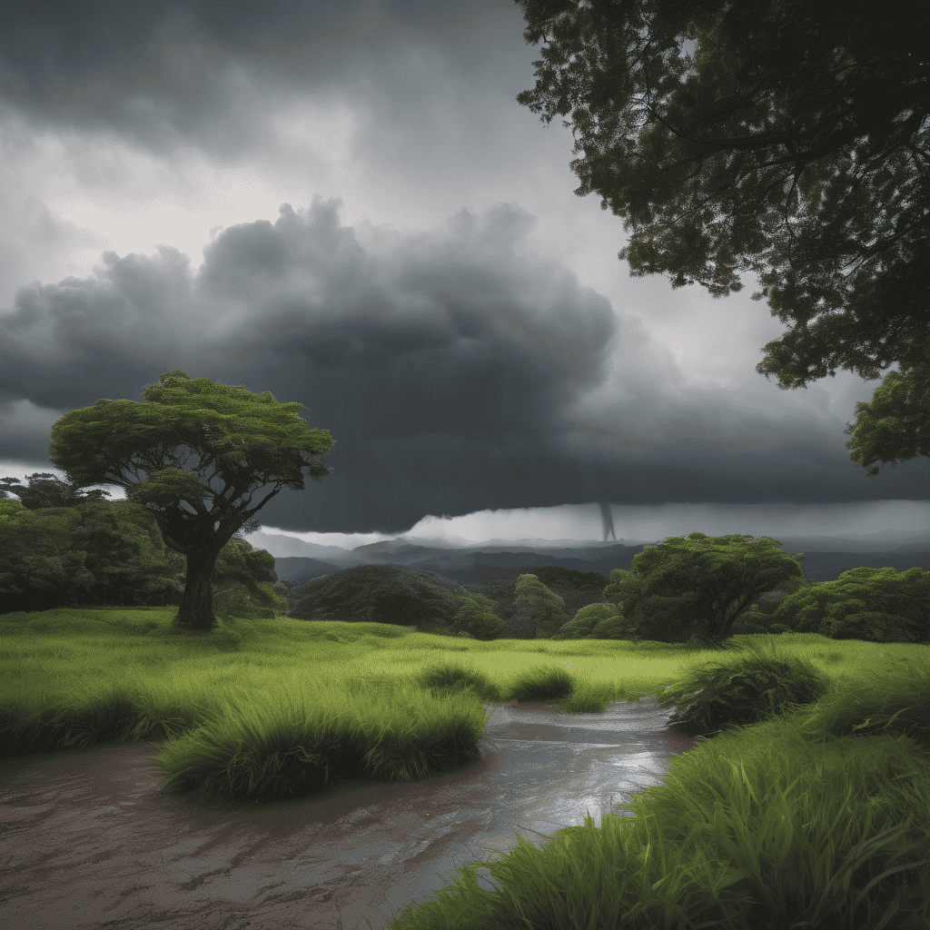 Fiji Weather Forecast: Trough Brings Heavy Rain and Thunderstorms with Flood Risk for Low-Lying Areas