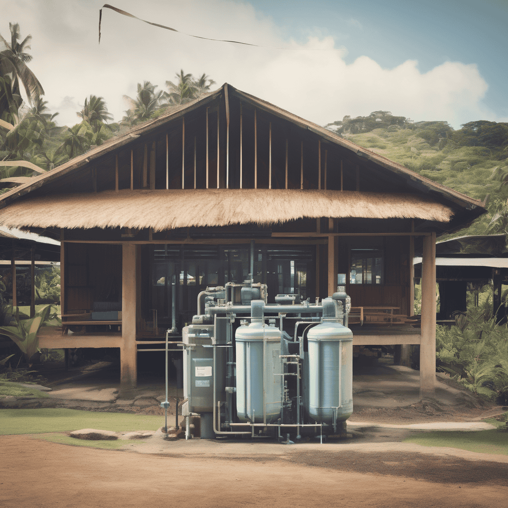 Habitat for Humanity Fiji Upgrades Clean Water for Vanuabalavu School and Hospital