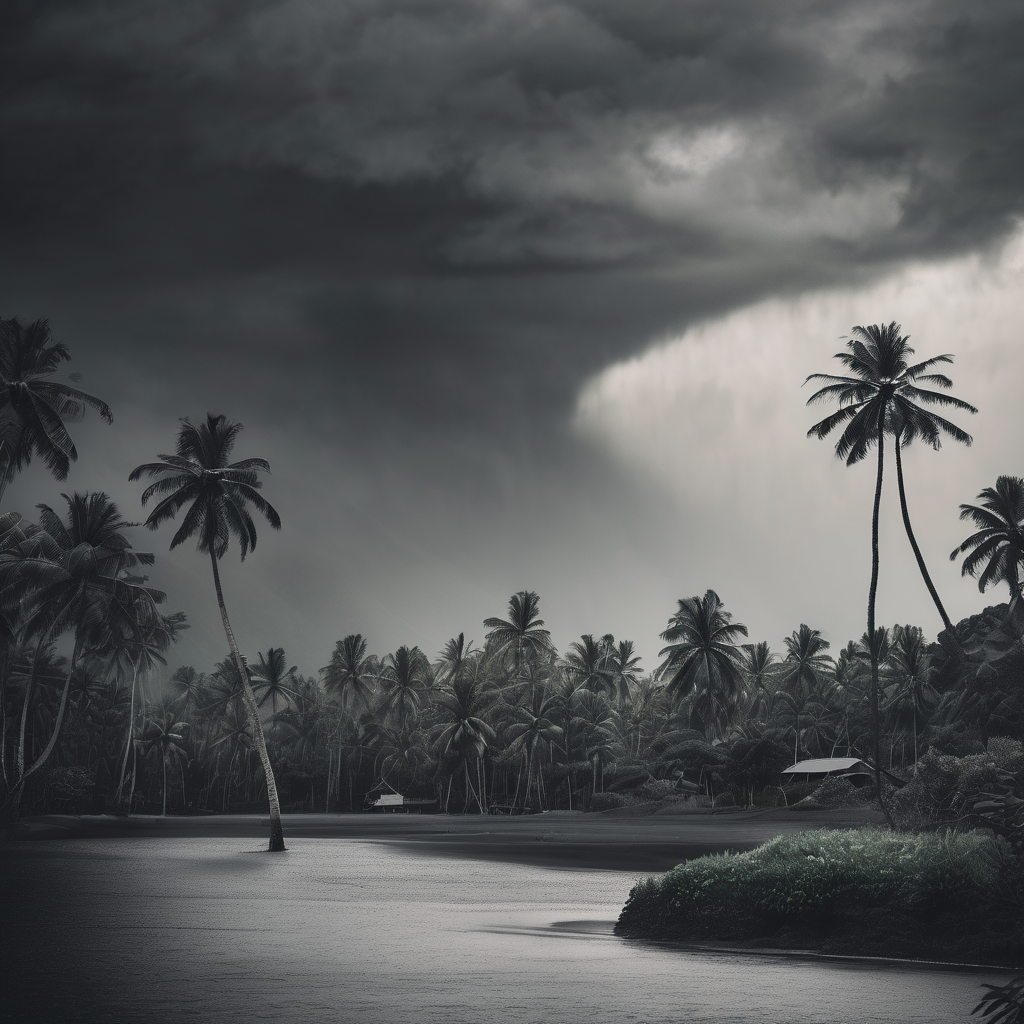 Fiji Weather Update: Heavy Rain and Flash Flood Warnings with Strong Northwest Winds Across Fiji Through the Weekend