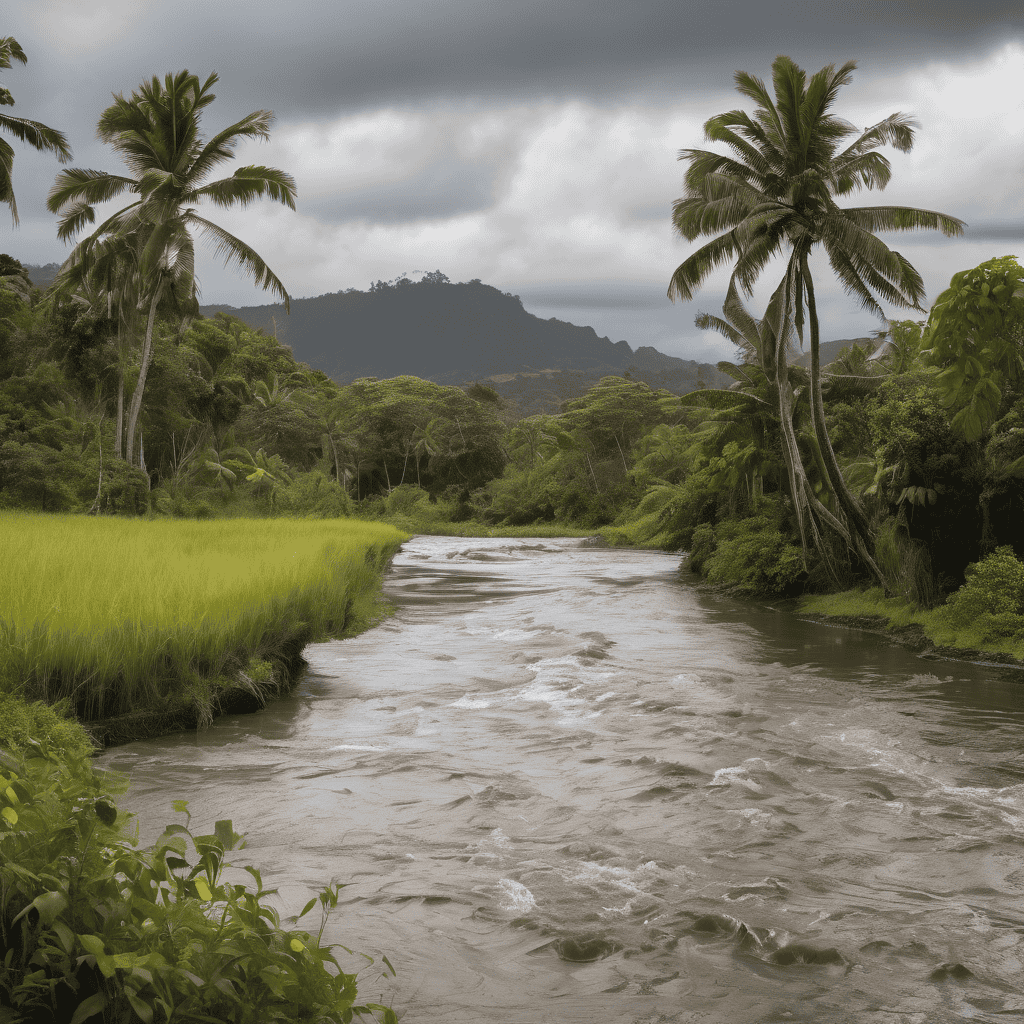 Fiji Urges Vigilance as Heavy Rain Warnings Heighten Flood Risk