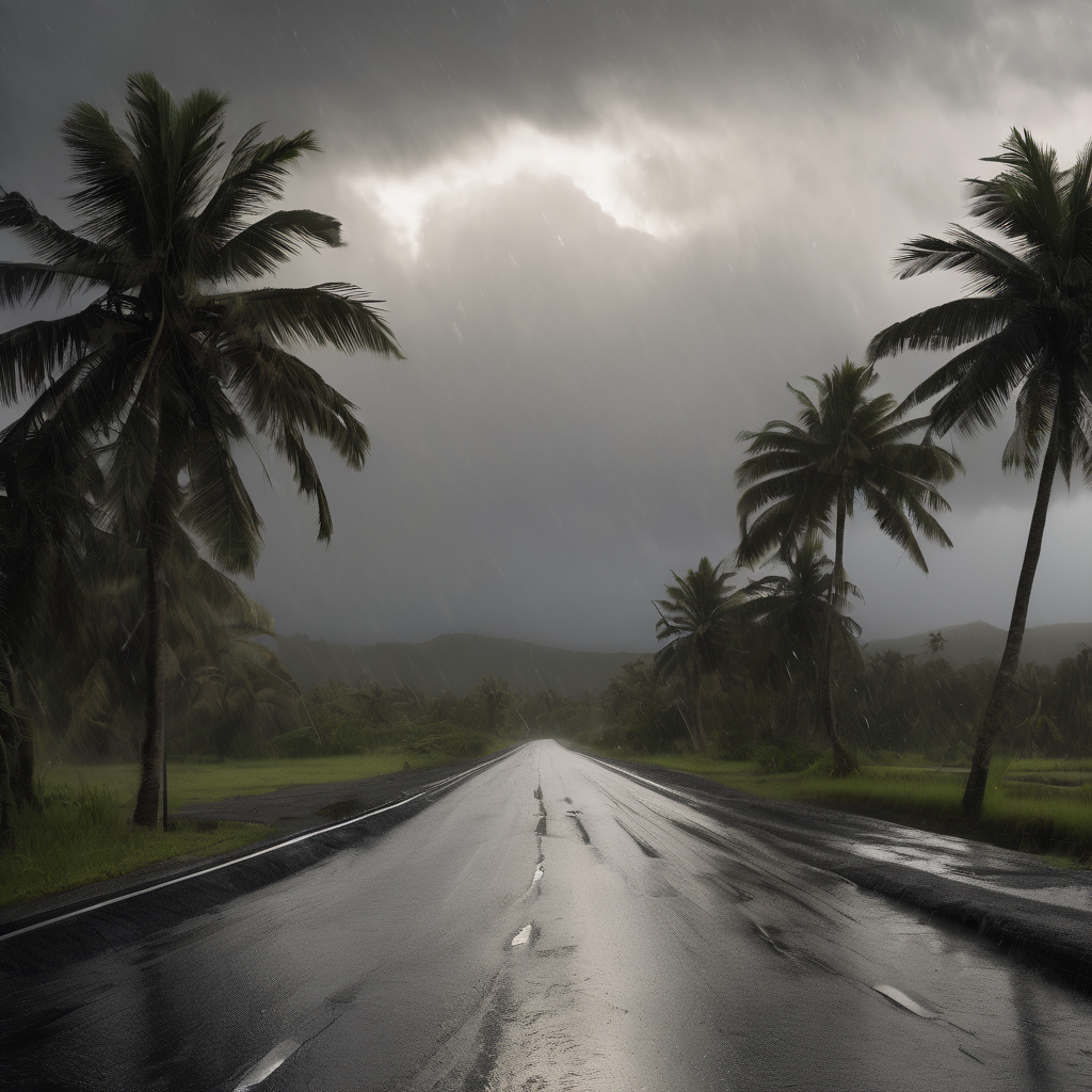 Fiji Weather Forecast: South to Southwest Winds and Weak Trough Bring Showers and Thunderstorms This Weekend with Localized Flood Risk