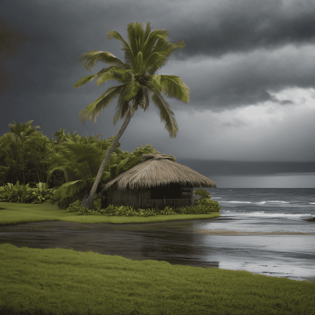 Fiji on alert as heavy rain and strong winds loom from tropical disturbance