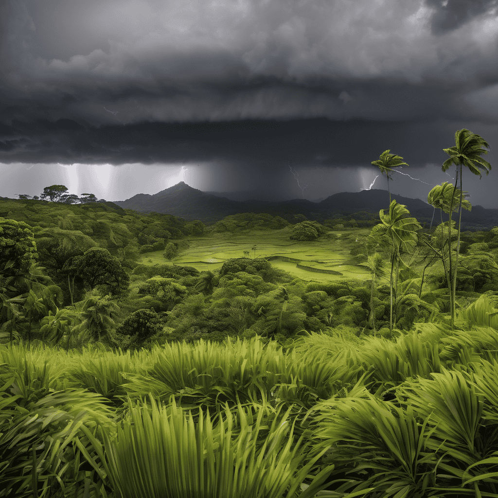 Fiji Weather Forecast: Widespread Showers and Thunderstorms With Localized Flood Risk Through Friday