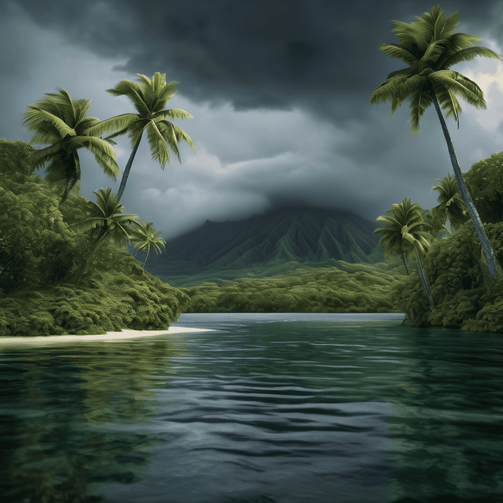 Fiji Weather Forecast: Widespread Showers, Thunderstorms and Heavy Rain Across Island Groups with Flash Flood Risk