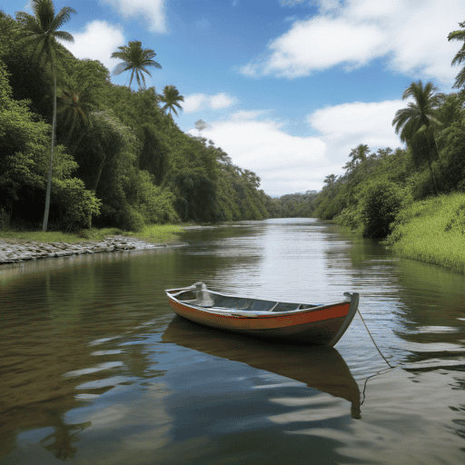 Illustration of 5-Year-Old Girl Washed Away in Wainibuka River Tragedy