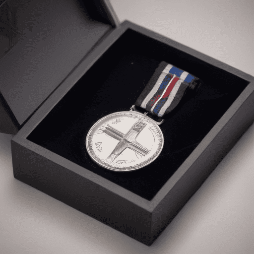 Illustration of 72 officers from North medal recipients