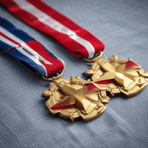 Illustration of 72 officers from North medal recipients