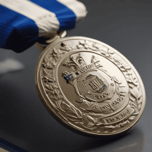 Illustration of 72 officers from North medal recipients