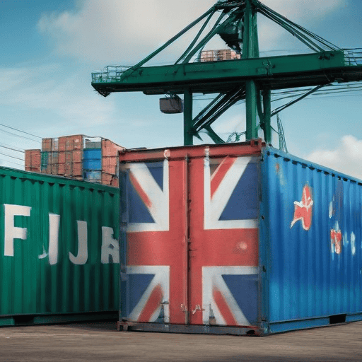 Illustration of Chancay Port: A New Gateway for Trade Between Latin America and Asia