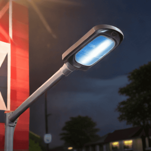 Illustration of Council to install surveillance cams, solar lights