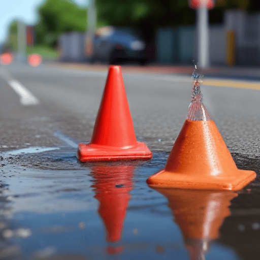 Illustration of Don’t splash water on moving vehicles: Police