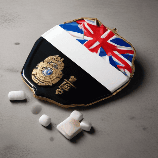 Illustration of Drug suspect threatens officer during arrest