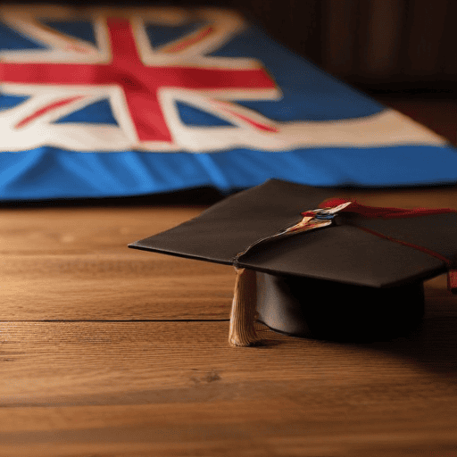 Illustration of Father sheds tears of joy, son grabs Deans Honours