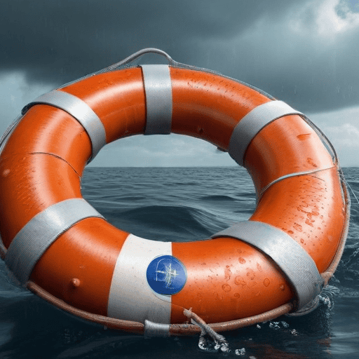 Illustration of Fiji Red Cross Society provides relief to families affected by flooding