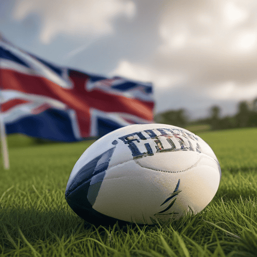 Illustration of Fiji advances to Dubai 7s semifinals