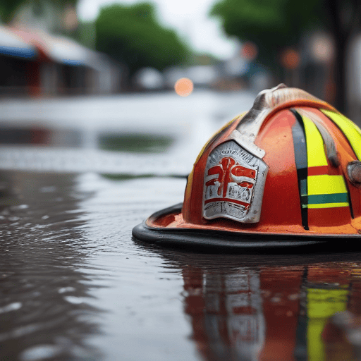 Illustration of Flooded towns get NFA help in cleanup