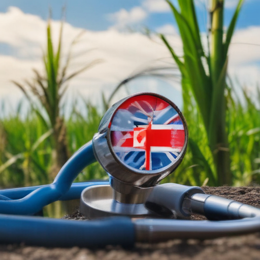 Illustration of Health care plan for cane farmers