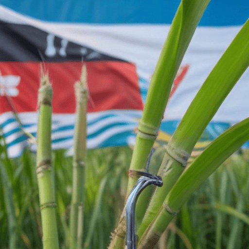 Illustration of Health care plan for cane farmers