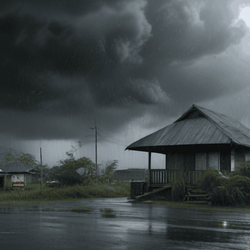 Illustration of Heavy Rain and Flood Warnings Issued Across Fiji as Active Weather System Persists