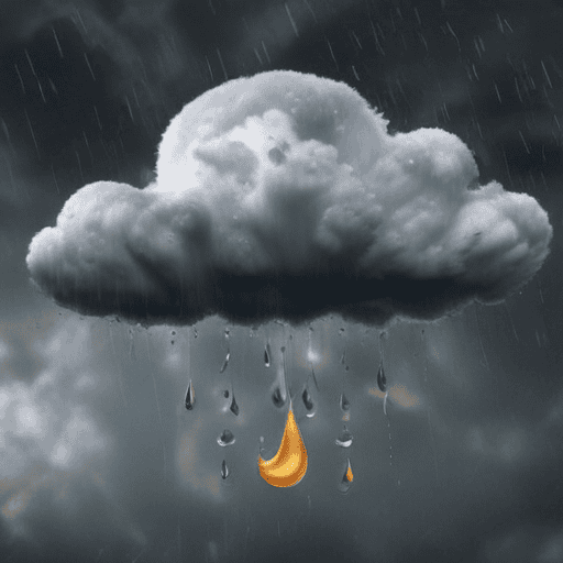 Illustration of Heavy rain warning across the country